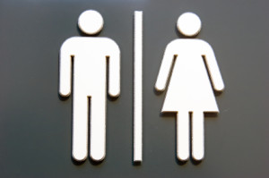 Unisex door symbol double-standard-relationship-expert