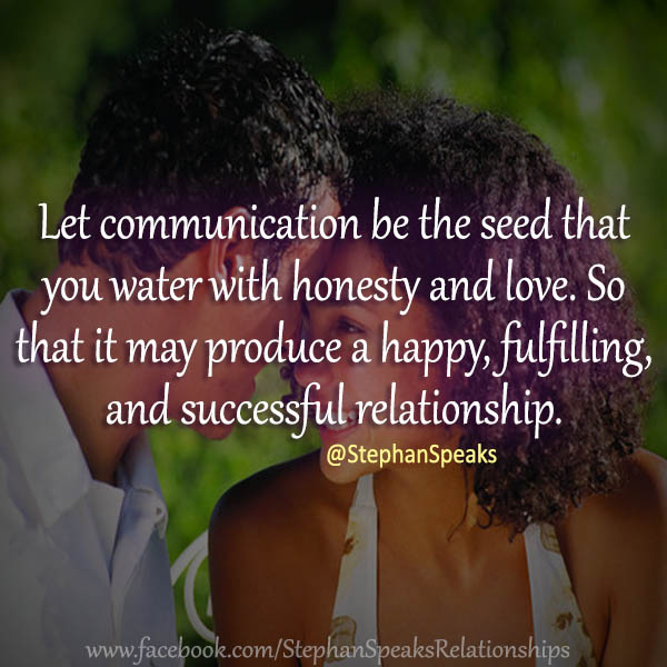 communication seed successful relationship quotes